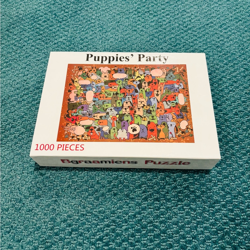 Puppies' Party Puzzle - 1000 Pieces